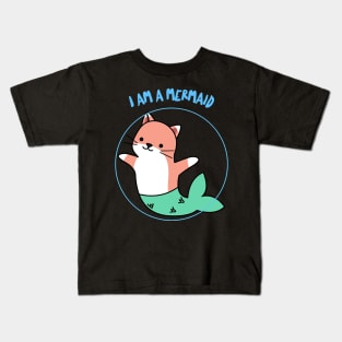 I am a mermaid cat ! Kids T-Shirt